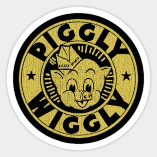 YELLOW MY PIGGLY STORES Sticker